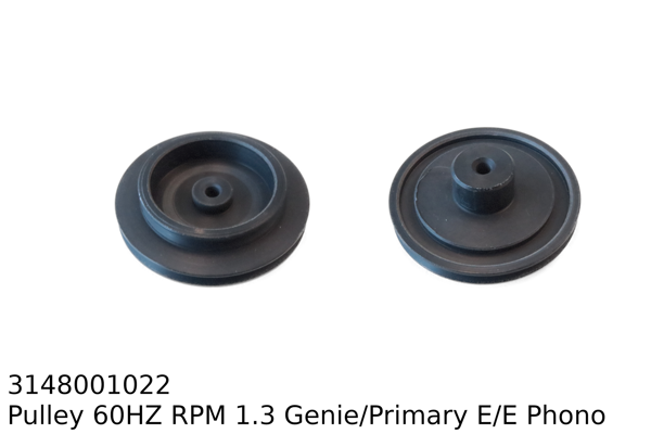 Picture of 3148001022 - 60HZ PLASTIC PULLEY
